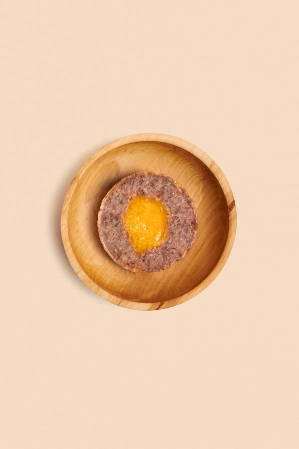 Terrine avec cœur de carottes